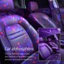 D88 5V 2.5W Car Colorful Starry Sky Atmosphere Lamp with Remote Control