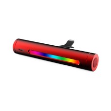 Автомобиль RGB Sound Control Pickup 3D красочная музыка USB -светодиодная атмосфера свет (красный)