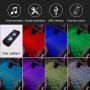 A17 CAR красочный голосовой активированный RGB Foot Led Lighter Light, Single Light Star Version