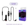 G101 3m Cigarette Lighter Car Colorful RGB Foot LED Atmosphere Light