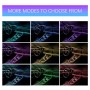 G201 5m Cigarette Lighter Car Colorful RGB Foot LED Atmosphere Light