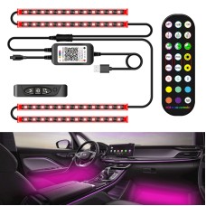 Y11 USB -автомобиль красочный RGB Foot Stord Atmosphere Light