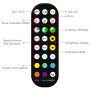 Y11 Cigarette Lighter Car Colorful RGB Foot LED Atmosphere Light