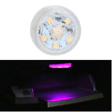 Car LED Interior Touch Light with A Button Battery (Pink Light)