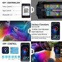 EV21 4 in 1 Bluetooth APP Car Ambient Light Atmosphere Lamp USB Version