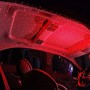 USB-интерфейс Домашний и автомобильный 360-градусный изгиб атмосфера свет, светлый цвет: красный