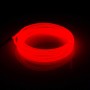 Эль -холодный красный свет водонепроницаемый круглый гибкий свет автомобильной полоски с водителем для украшения автомобиля, длина: 2 м (красный)