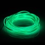 Waterproof Round Flexible Car Strip Light with Driver for Car Decoration, Length: 5m(Green)