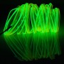Эль -холодный флуоресцентный зеленый свет водонепроницаемый плоский гибкий автомобиль с гибкой полосой с водителем для украшения автомобиля, длина: 5 м (светло -зеленый)
