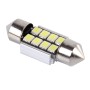 2 PCS 31mm Festoon 3W 300LM White Light 8 LED 3528 SMD Canbus Error-Free Car Reading Lamps, DC 12