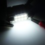 2 PCS 31mm Festoon 3W 300LM White Light 8 LED 3528 SMD Canbus Error-Free Car Reading Lamps, DC 12