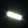 2 PCS DC 12V 3W 41MM 5730 Bicuspid Port Decoding Car Dome Lamp LED Reading Light with 6 LED Lights(White Light)