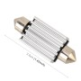 10 PCS 36mm DC12V / 2W / 7000K / 80LM 6LEDs SMD-5050 Car Reading Lamp(White Light)