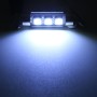 10 PCS 31mm DC12V / 1.7W / 7000K / 70LM 2LEDs SMD-5050 Car Reading Lamp(White Light)