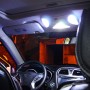 2 PCS 2W 100 LM 6000K 39MM 6 SMD-7020 LEDs Bicuspid Port Decoding Car Dome Lamp LED Reading Light, DC 12V, White Light (Red)