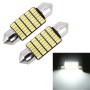 2 шт. 36 мм DC12V / 1,2W / 6000K / 80LM 33LEDS SMD-3014.