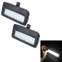 2 PCS White Light Car LED Vanity Mirror Lamp Lights with 18 SMD-3528 Lamps for BMW F10 / F11 / F07 / F01 / F02 / F03 / F04