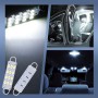 4 PCS 44mm DC12V 1W 6000K 100LM 12LEDs SMD-3528 Car Reading Lamp