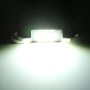 2 PCS 31mm DC12V / 2.5W / 6000K / 170LM 6LEDs SMD-3030 Car Reading Lamp Dome Light