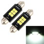 2 ПК 41 мм DC12V / 2,5 Вт / 6000K / 170LM 6LEDS SMD-3030