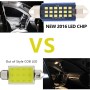 10 PCS 31mm DC12-24V / 1W / 6000K / 60LM 12LEDs SMD Car Reading Lamp Dome Light