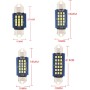 10 шт. 36 мм DC12-24V / 1W / 6000K / 60LM 15LEDS SMD Свет