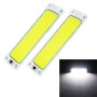 2 PCS ZS-3346 DC24V High Bright 105 COB Lamp Beads Car Dome Light Cabin Light Bar