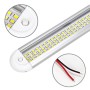 2 шт. ZS-3385 ​​DC12-85V High Bright 120Less Lames Beads Car Dome Light Cabin Light Bar