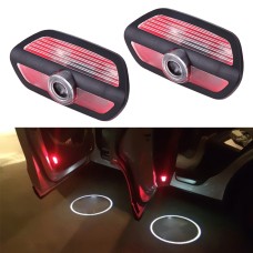 2 PCS LED Car Door Welcome Logo Car Brand Shadow Lights for Mercedes Benz / Mabach