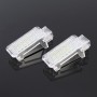 2 PCS LED Car DC 12V 1.5W Door Lights Lamps for Audi / Volkswagen(Red Light)