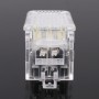2 PCS LED Car DC 12V 1.5W Door Lights Lamps for Audi / Volkswagen(White Light)
