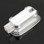 2 PCS LED Car DC 12V 1.5W 6000K 100LM Door Lights Lamps 18LEDs SMD-3528 Lamps for Mercedes Benz