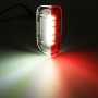 2 PCS LED Car DC 12V 1.6W Door Lights Lamps 18LEDs SMD-3528 Lamps for Volkswagen Golf 5 / 6, White Light + Red Light