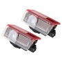 2 PCS DC12V 2W Car Door Logo Light Brand Shadow Lights Courtesy Lamp for Brabus ML Class 2013