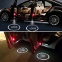 2 PCS Car 3D Door Logo Light Brand Shadow Lights Courtesy Lamp for Mercedes-Benz CLA C118 W118 2019-2020