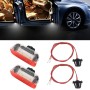 2 PCS Car DC 12V 1.6W Door Lights Lamps 18LEDs SMD-3528 Lamps with Cable for Volkswagen Golf 5 / 6