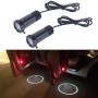 Car Door LED Laser Welcome Decorative Light, LED Laser for Chevrolet Logo (Pair)