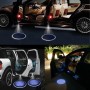 Car Door LED Laser Welcome Decorative Light for TOYOTA, LED Laser for TOYOTA Logo (Pair)(Red)