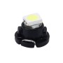 10 PCS 0.5W T4.7 Wedge Instrument Panel LED Light Dashboard Gauge Cluster Indicator Lamp Bulb(White Light)