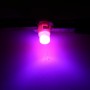 10 PCS 2W T3 Wedge Instrument Panel LED Light Dashboard Gauge Cluster Indicator Lamp Bulb(Pink Light)