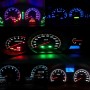 10PCS 2W T4.2 Wedge Instrument Panel LED Light Dashboard Gauge Cluster Indicator Lamp Bulb(Ice Blue Light)