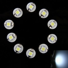 10 шт. 0,5 Вт B8,5 Инструментальная панель приборной панели светодиодная светодиодная лампа приборной панели лампы индикатора индикатора (белый свет)