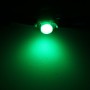 10 PCS B8.4 0.2W DC12V Wedge Instrument Panel COB LED Light Dashboard Gauge Cluster Indicator Lamp Bulb (Green Light)