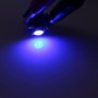 2 PCS B8.5 Blue Light 0.2W 12LM 1 LED SMD 5050 LED Instrument Light Bulb Dashboard Light for Vehicles, DC 12V(Blue)