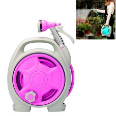 Портативная многофункциональная многофункциональная водяная стиральная машина высокого давления мини-водяная труба (розовая красная)