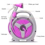 Портативная многофункциональная многофункциональная водяная стиральная машина высокого давления мини-водяная труба (розовая красная)
