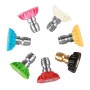 High Pressure Car Wash Gun Jet Nozzle Washer Accessories, Nozzle Angle: 0 Degree Big Hole, Pink