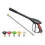 High Pressure Car Wash Gun Water Spray Jet Lance with 5 Nozzles