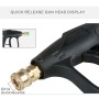 High Pressure Car Wash Foam Gun Soap Foamer Generator Water Sprayer Gun, Outer Wire: 18 x 1.5