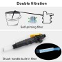 DC 12V Portable Single Pump + Brush High Pressure Outdoor Car Cigarette Lighter Washing Machine Vehicle Washing Tools